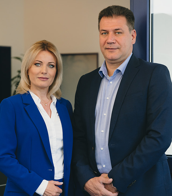 Geschäftsleitung Immper GmbH Irene Dick und Dimitri Dick